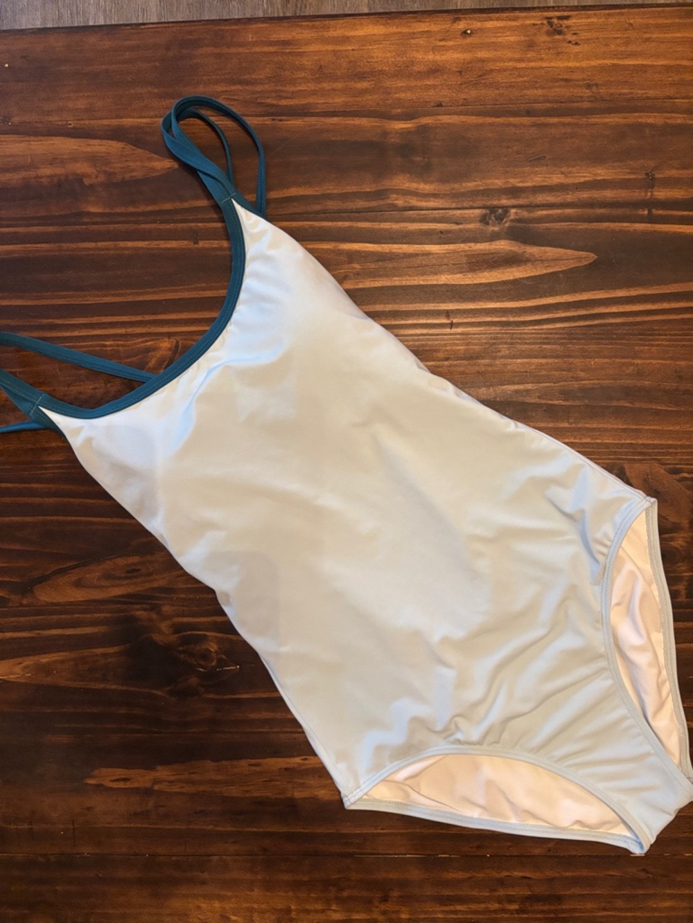 Carve designs solid blue  one piece swimsuit small